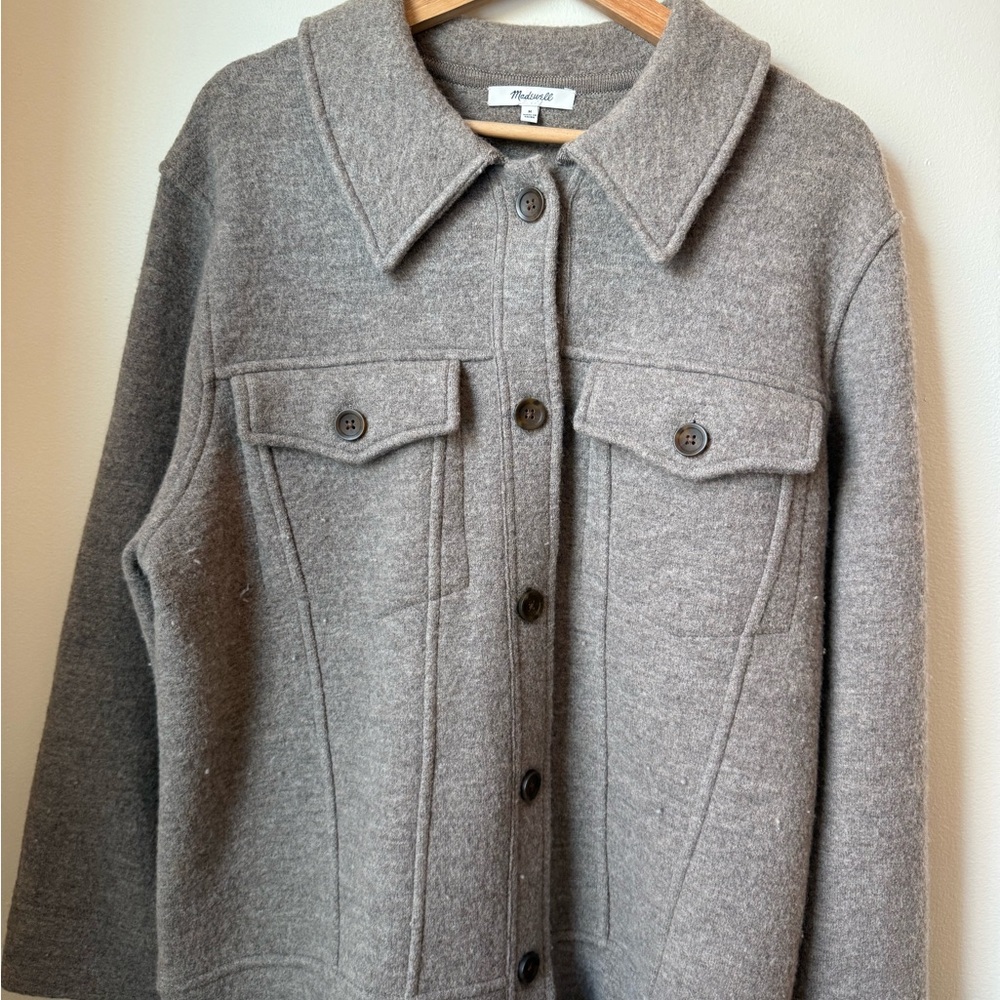 Madewell Women's Boiled Wool Jacket
